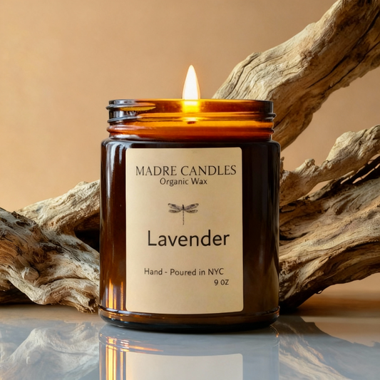 Lavender candle